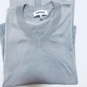 Enfold v-neck sweater